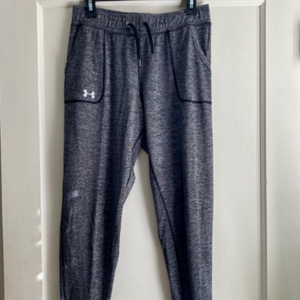 Women's Gray Under Armour Sweatpants - Size Small